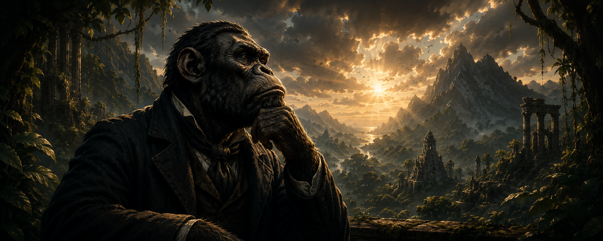 The Thinker Ape